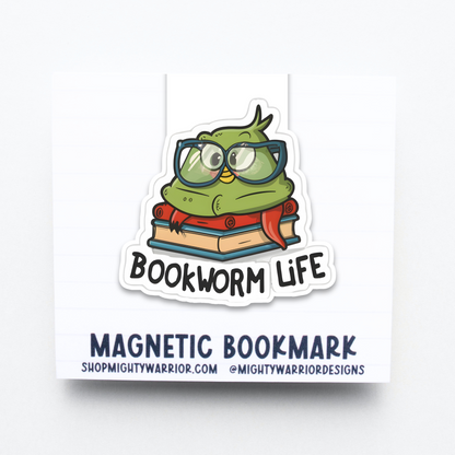 Bookworm Life Magnetic Bookmark