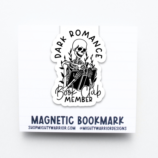 Dark Romance Book Club Magnetic Bookmark