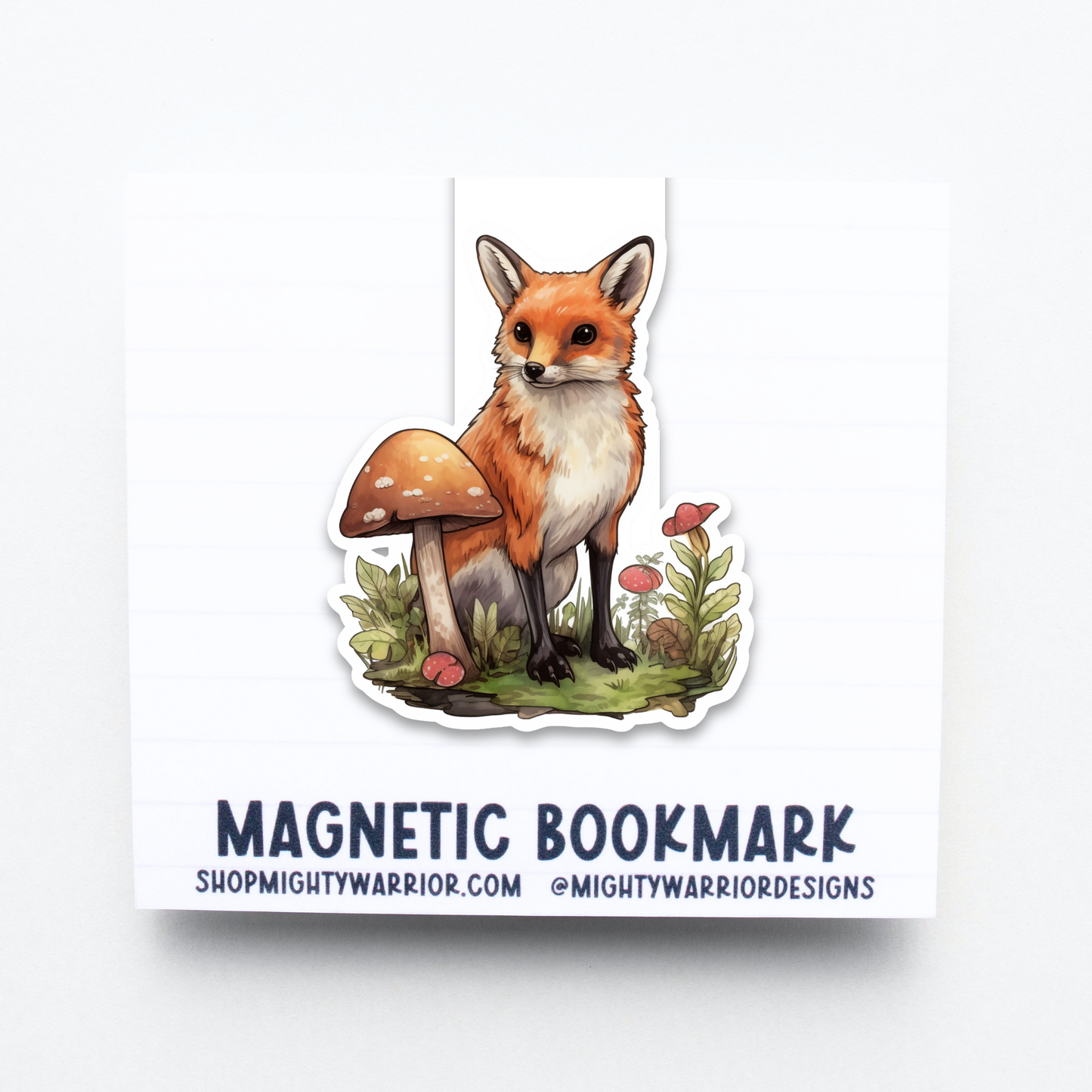 Fox Magnetic Bookmark