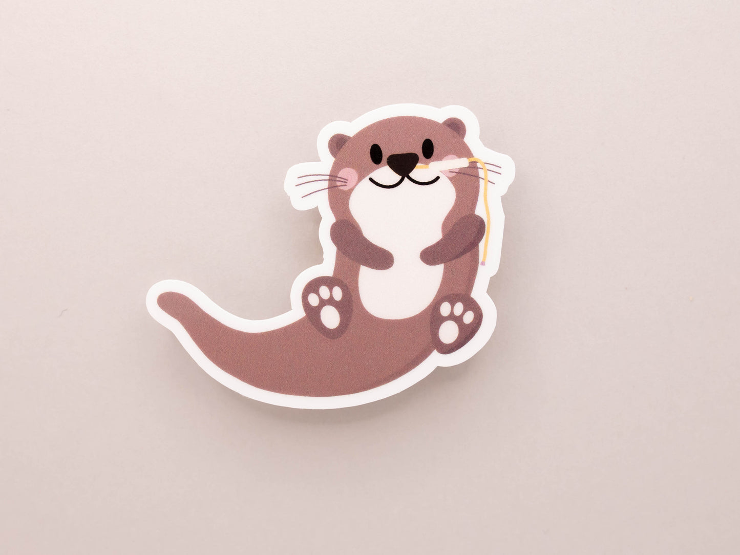 NG Tube Otter Sticker