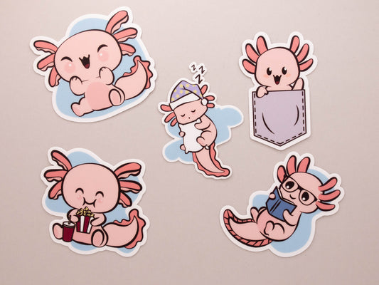 Axolotl Sticker Pack