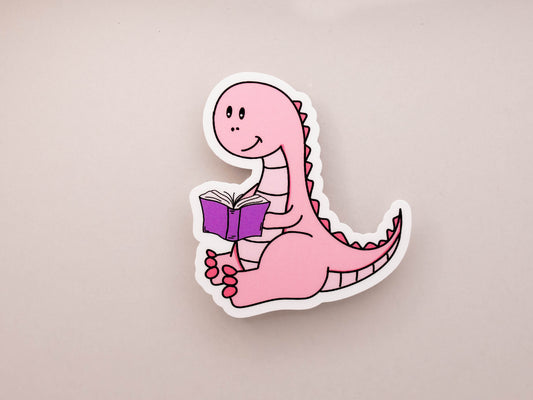 Reading Dino Sticker