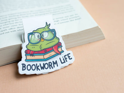 Bookworm Life Magnetic Bookmark